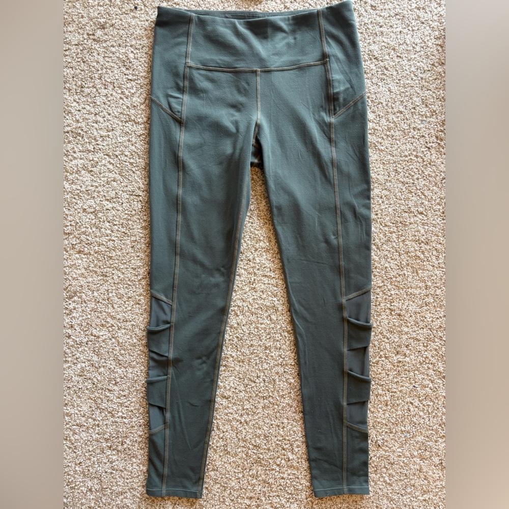 Athleta Green Leggings